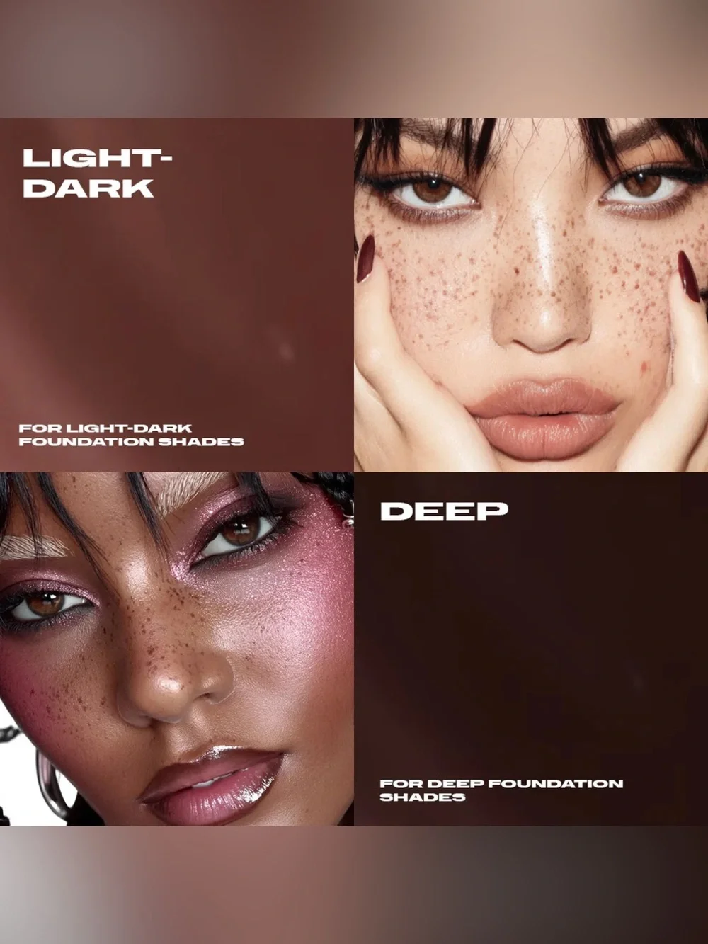 NEW✅ Marylia Scott 5-Pc Makeup Bundle GLUSH Blushes + Brow Gel & Faux Freckles